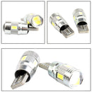 2pcs T10 6SMD 12V Car LED Bulb Auto Vehicle Clearance Lamp Headlight Light Newly