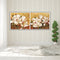 White Flower Oil Paint By Numbers Kits Canvas Picture Wall Art DIY Craft Decor