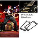Flat Bottom Humbucker Pickup Mounting Frame for Electric Guitar (Black) Newly