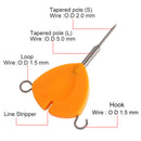 Fly Fishing Clippers Line Cutter Quick Knot Tying Tool Fast Hook Nail Knotter
