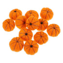 Atmosphere Handmade Decor Wool Felt Balls Pumpkin Pom Pom Ornaments Craft