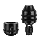 Aluminum Alloy Tattoo Grip 24mm Handle Non-Slip Self-locked Tube (Black) Newly