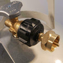 1PC Propane Bottle Refill Adapter 1 LB Small Cylinder Fill Tan Proper Easy B9G1