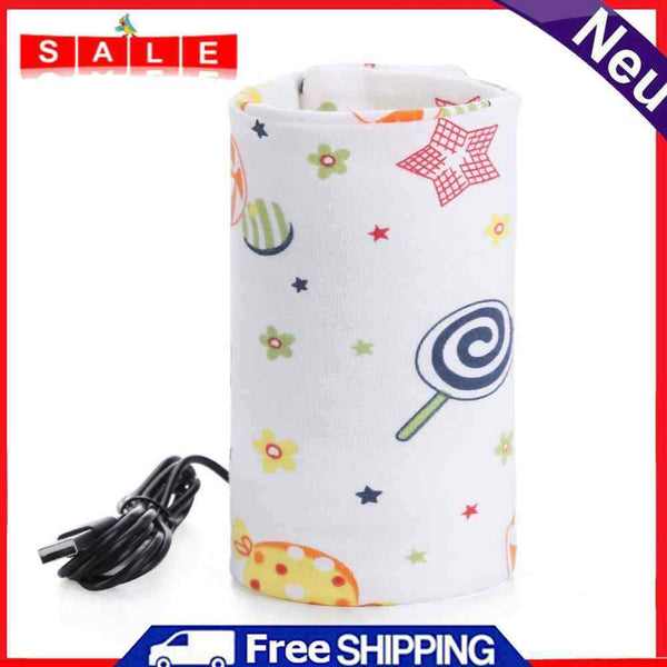 Fashion Baby Infant Feeding Bottle Warmer Protective Sleeve Cup Thermal Bag