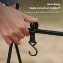 Outdoor Camping Moveable Hook Hanging Storage Rack S-Shaped Clothes Hanger To