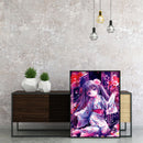 5D Animation girl Diamond Painting Special Shape Rhinestone Partial