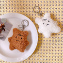 Cute Bag Pendant Girl Decoration Bear Key Ring Keychain Plush