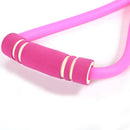 8 Word Chest Expander Rope Sports Workout Muscle Resistance Bands (Pink) Newly