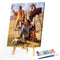 Indians Oil Paint By Numbers Kits Canvas Picture Wall Art DIY Craft Color