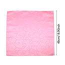 Wedding Square Napkin Satin Fabric Table Napkins Cloth Pocket Handkerchief