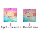 5D DIY Full Drill Square Diamond Painting Love Beach Cross Stitch Embroider