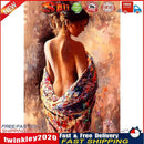 Round Picture DIY 5D Charming Woman Drill Diamond Painting Full Kit Craft Newly