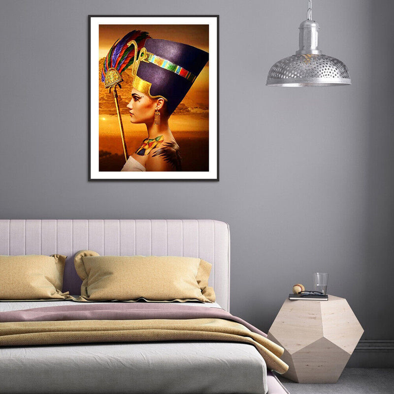 5D Queen of Egypt Kit Full Square Drill Rhinestone DIY Diamond Painting Ornament