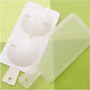Cooker Steamer Tool Draining Egg Boiler Double Cup Egg Steamer Microwave Eggs