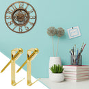 Picture Hangers 100 Pieces Professional Picture Hanging Kit with Nails (Gol