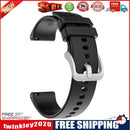 22mm Silicone Strap for Amazfit GTR 3/GTR 3 PRO Watch Band Bracelet (Black)