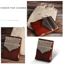 Musical Instrument 17 Keys Kalimba Pine Thumb Finger Piano African Sanza Mbira