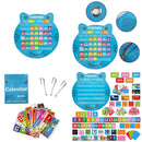 Hanging Bag Preschool Schedule Pocket Chart Chart Board Kids Calendar Education