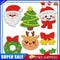 Diamond Painting Cartoon Stickers Kids DIY Round Drill Mosaic Decals (11)
