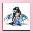 11CT Elves Stamped Partial Cross Stitch Needlework Embroidery DIY Wall Art