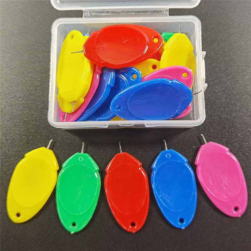 Colorful Guide Needle Threader DIY Needle Threader Random Color (10pcs) Newly