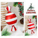 15cm Candy Pendant PVC Artificial Lollipops Christmas Tree Hanging Ornament