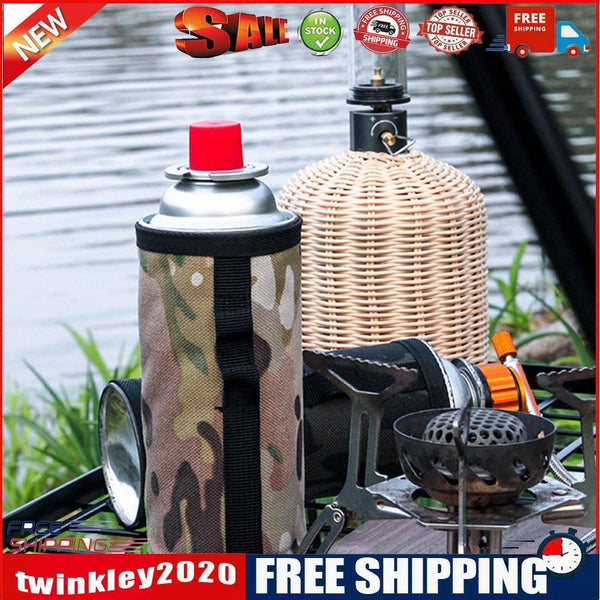 6.5x9.9cm Gas Canister Cover Protector Storage Bag for Camping