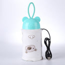 USB Travel Mug Milk Water Warmer Baby Nursing Bottle Thermostat Heater (F)