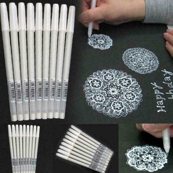 Highlight Pen White Ink Blender Marker Micro Pigment Graphic BEST Art Ink Q4Q5