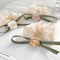 Elastic Ponytail Holder Organza Camellia Hair Rope Hair Ring Hair Band Headwear
