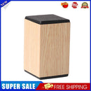 Ethnic Cylinder Sand Shaker Rhythm Hand Percussion Drum Kids (Light Wood)