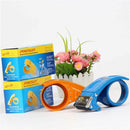 Metal Packing Tape Gun Dispenser Cutter Pack Carton Parcel Sealer HOT J5E6