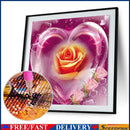 5D DIY Full Drill Diamond Painting Rose Cross Stitch Embroidery Mosaic Kit