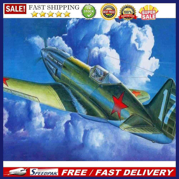 Oil Paint By Numbers Picture DIY Painting Airplane Abstract Handmade Gift for Ad