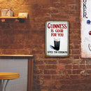 Retro Alcoholic Drinks Metal Plate Painting Bar Tin Plaques Wall Sign (B)