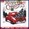 Christmas Car Oil Paint by Numbers Hand Painted Frameless Picture Home Orna