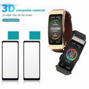2x Screen Protective Films For Huawei Talk Band B6 Self-Adhesive Guard