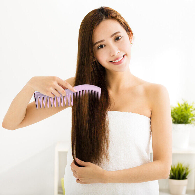 Large Wide Tooth Combs Salon Hair Brush Hair Comb for Hairdressing Styling To