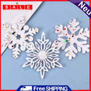 Christmas Crystal Snowflake Epoxy Molds Kit DIY Hanging Pendant DECORATE