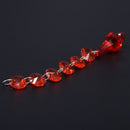 10 X  Acrylic Crystal Beads Garland Chandelier Hanging Wedding Party Decor Newly