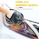 Car Cleaning Glove Auto Wash Clean Sponge Brush Glass Cloth n Mitt Cleaner C3G3
