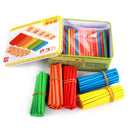 Wooden Toys for Children Mathematics Game Stick Math Numbers Counting Rods