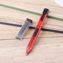 3 Carpenter Pencils with 18 Refills Scriber Marker Pen for Woodworking (B) Newly