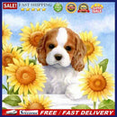 5D DIY Diamond Painting Puppy Sunflower Full Drill Art Pictures Rhinestone