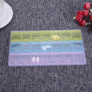 Powlance 21 Grid Weekly Pills Storage Box Candy Small Parts Container Hom