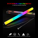 COOLMOON 30cm Light Strip Aluminum Magnet RGB LED Color Lamp (Small 4Pin) Newly