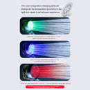 LED Shower Heads - Filtration Showerhead w/ 3 Color Temperature Control (D)