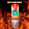 LED Flame Bulb Light Simulation Flicker Flame Atmosphere Lamp (Multicolor)