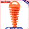 Motorcycle Exhaust Pipe Air-Bleeder Plug Muffler Wash Plug Small (Orange)