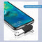 2 in 1 Micro USB Male to USB3.0 Female Cable Converter OTG Adapter (Black)